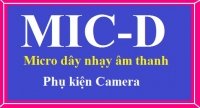 Phụ kiện camera Micro nhạy âm thanh MIC-D